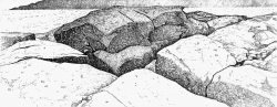 Granite Crevice, Monhegan